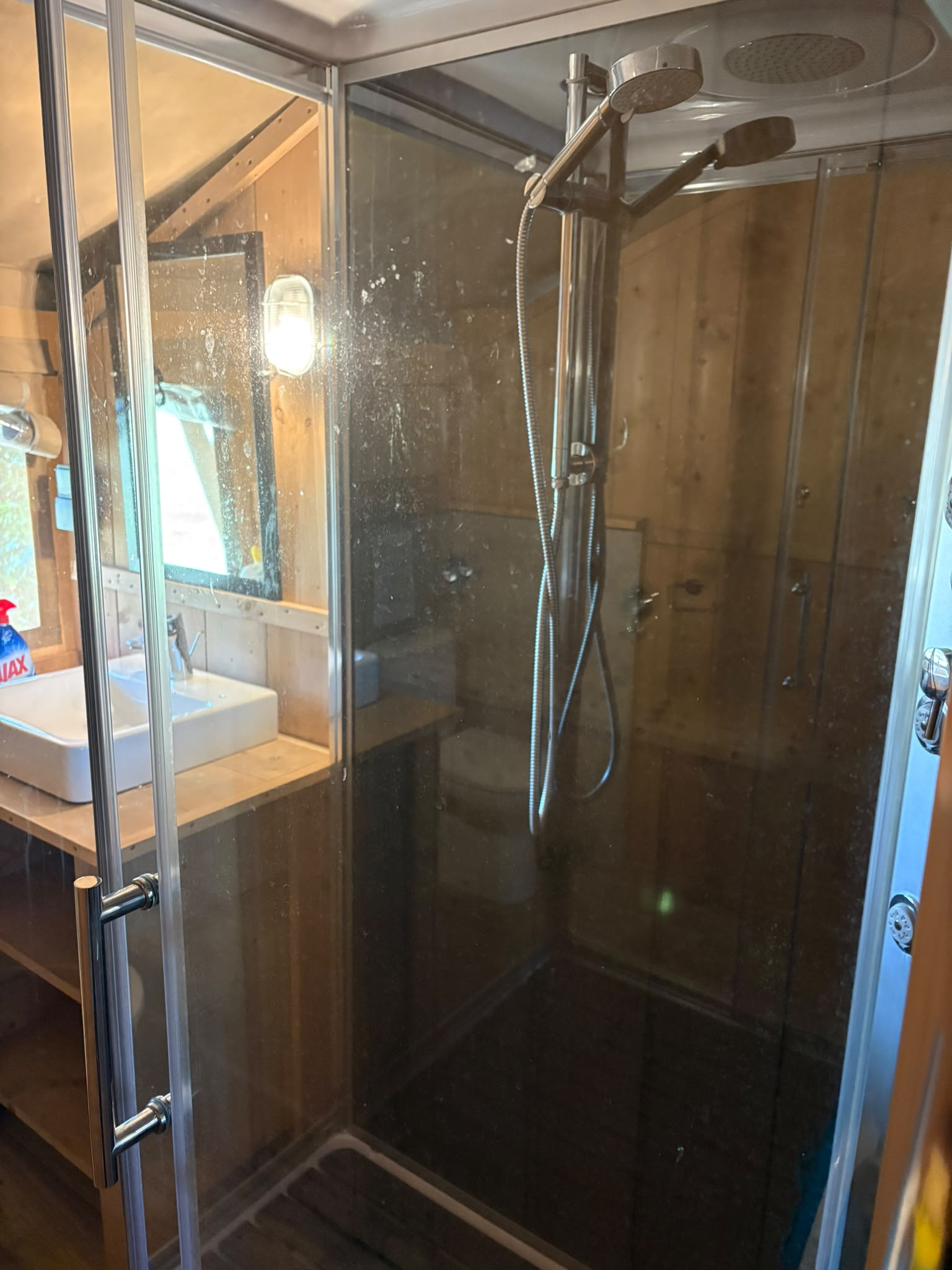 Streepvrij glas en frisse douchecabine